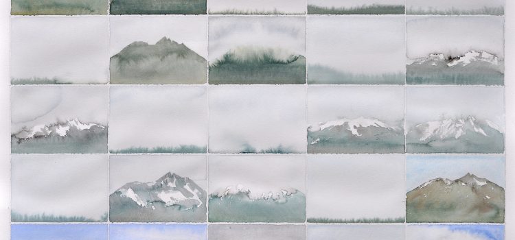 STRICHWEISE SCHNEESCHAUER – Ausstellung im Bildungshaus Batschuns