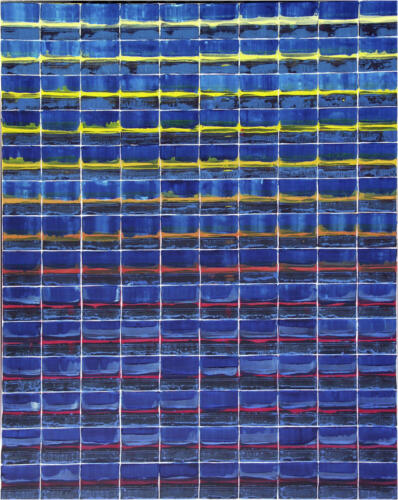 "inner diary 3", 2004, Acryl / LW, 100 x 80 cm, Sequenzen